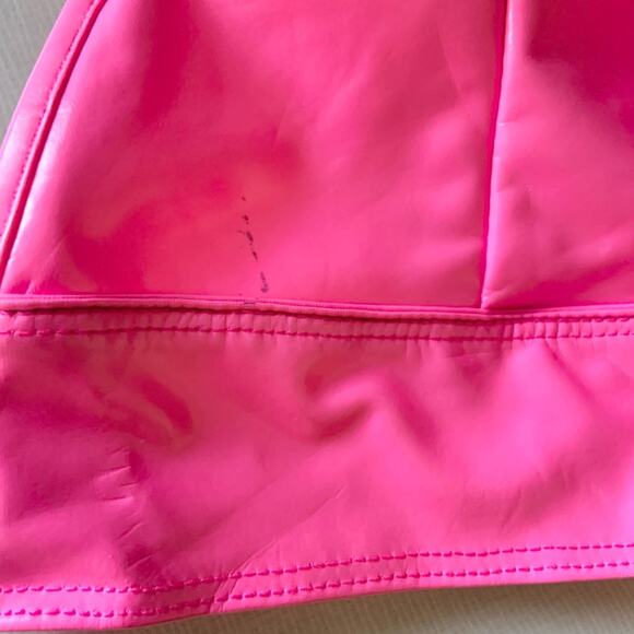 Pink Bunny Rabbit Costume Feathers Halloween Outfit Size M/L NWT Flaw - Picture 6 of 16